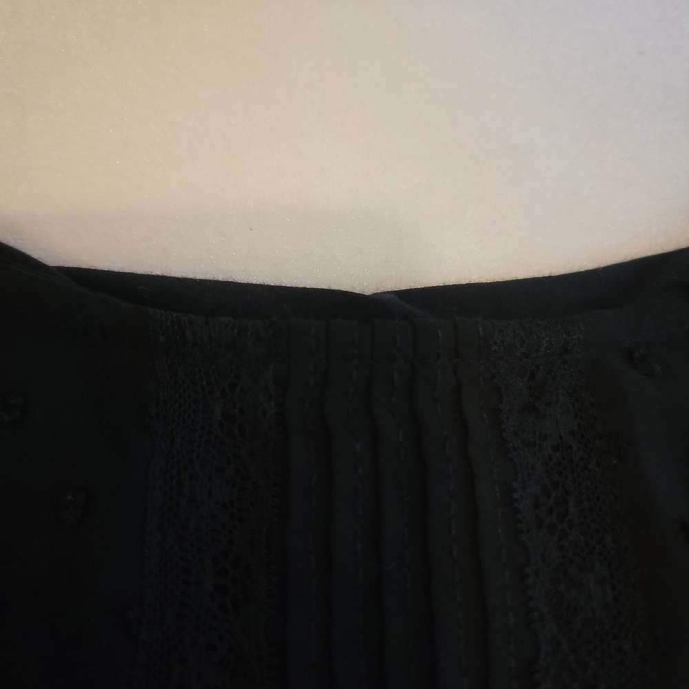 Elegant Black Sheer Women's Top - Picture 5 of 6
